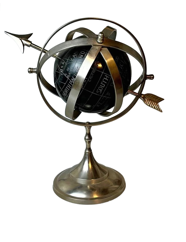 Vintage Armillary Sphere Earth