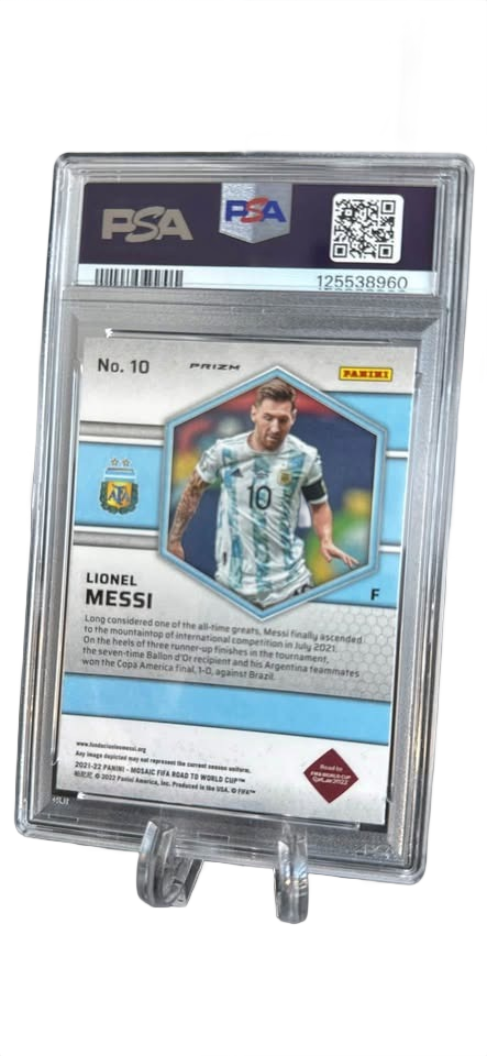 Lionel Messi PSA 8