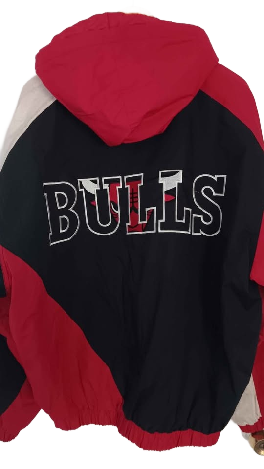 Vintage Men's Chicago Bulls Pro Player Puffer Jacket Size XL