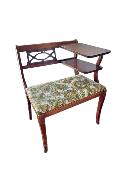 1950’s Vintage Telephone Chair and Gossip Bench