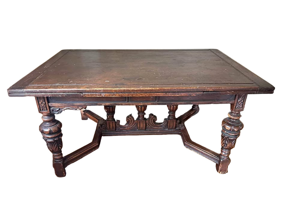 Antique table - Vintage and extendable