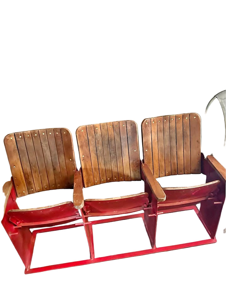 Early 1900s Antique Stadium Seats