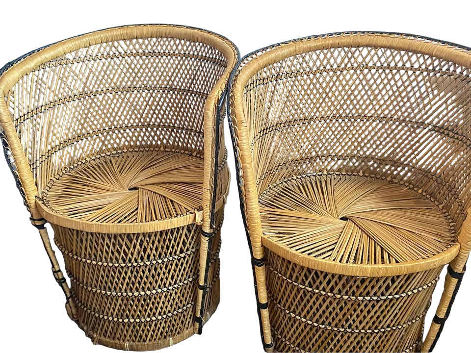 Wicker chairs