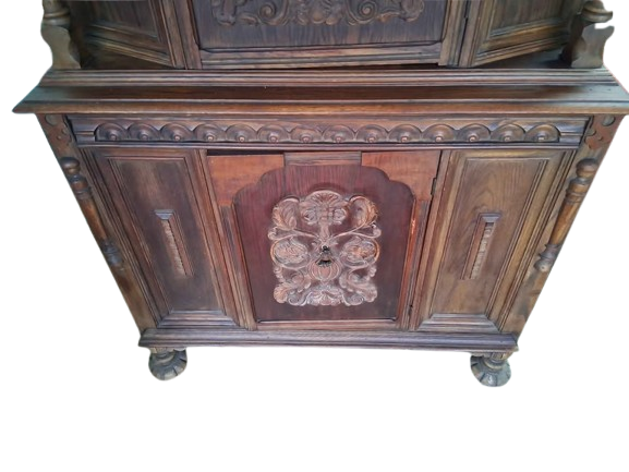 Antique Hutch Ornate