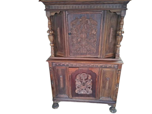 Antique Hutch Ornate
