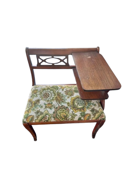 1950’s Vintage Telephone Chair and Gossip Bench