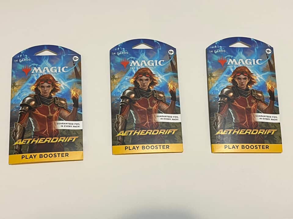 Magic: The Gathering Aetherdrift Play Booster Packs