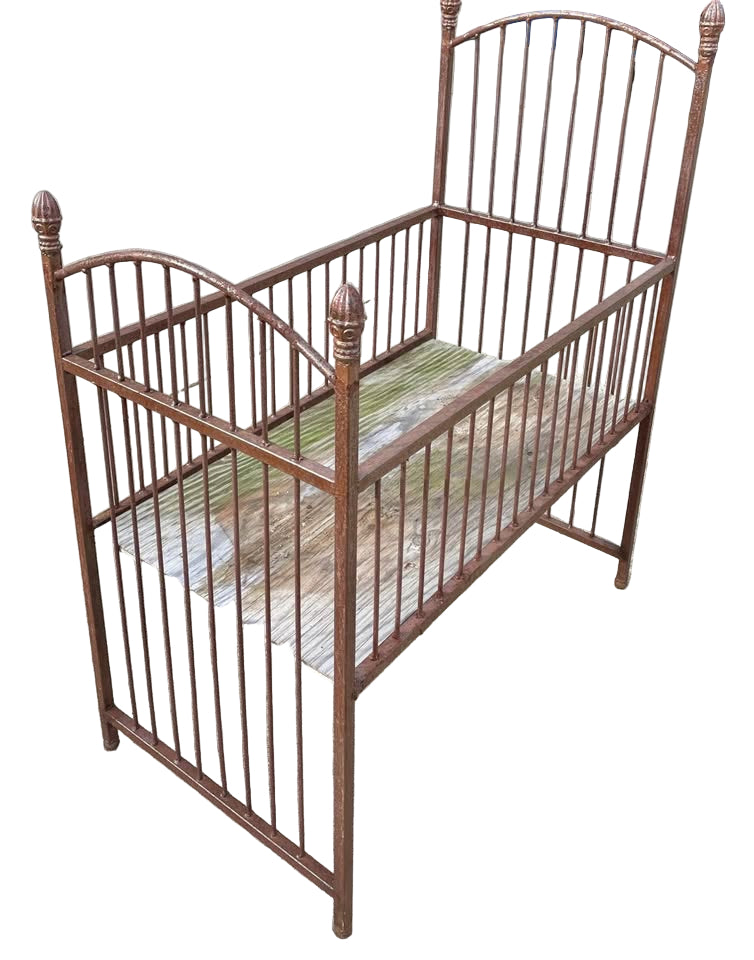 Vintage Victorian child’s bed