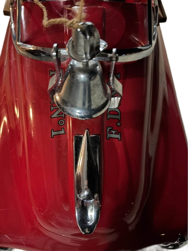 Vintage Firefighter Pedal Car