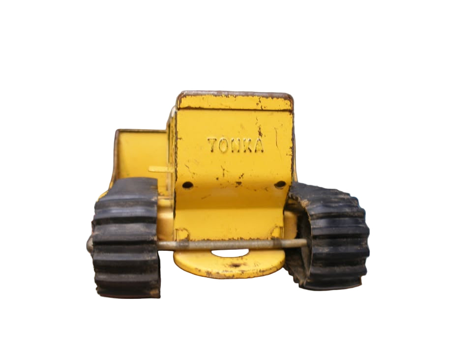 Vintage & Antique Toy - Tonka Yellow Bulldozer 9" Long