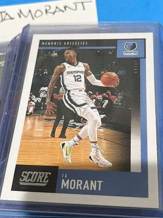 Ja Morant Trading Cards Lot of 4