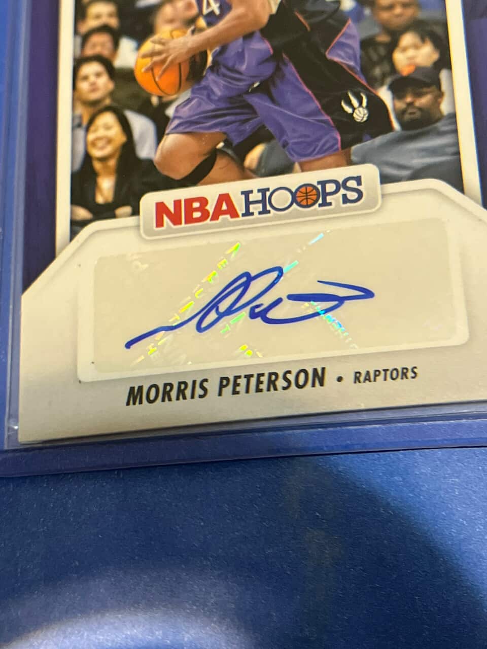2024-25 NBA Hoops Great Significance Auto MORRIS PETERSON #GS-MPR Raptors SP