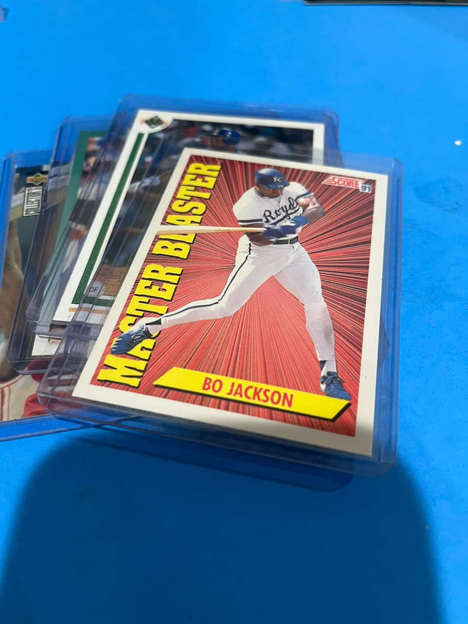 Bo Jackson Trading Cards Lot of 3