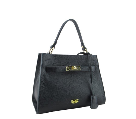 Jacklyn Medium Size Dollar Leather Bag