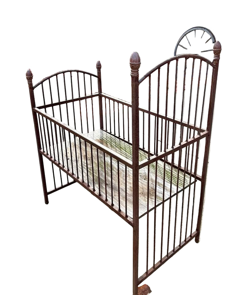 Vintage Victorian child’s bed
