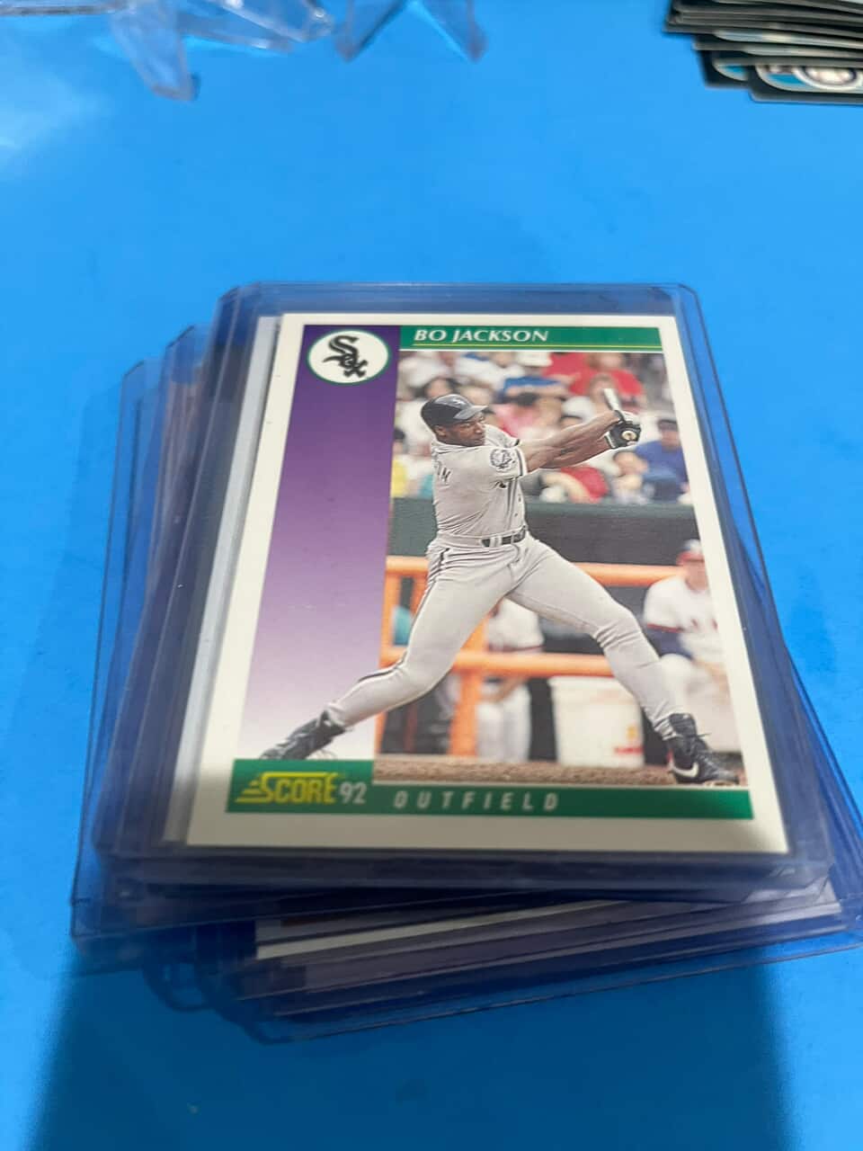 Bo Jackson Trading Cards Lot of 3