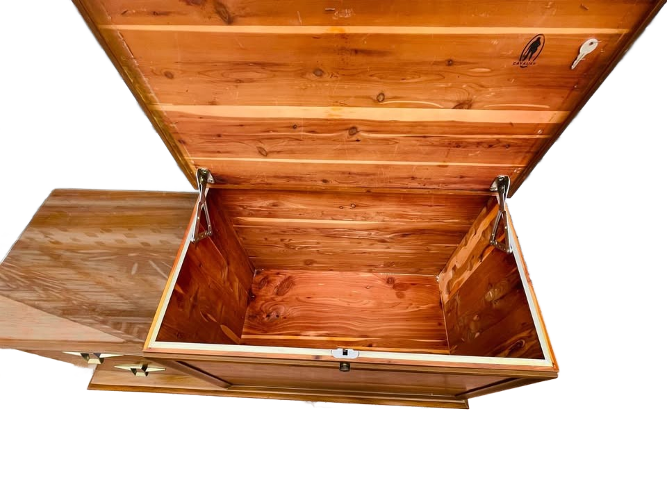 Vintage cedar chest
