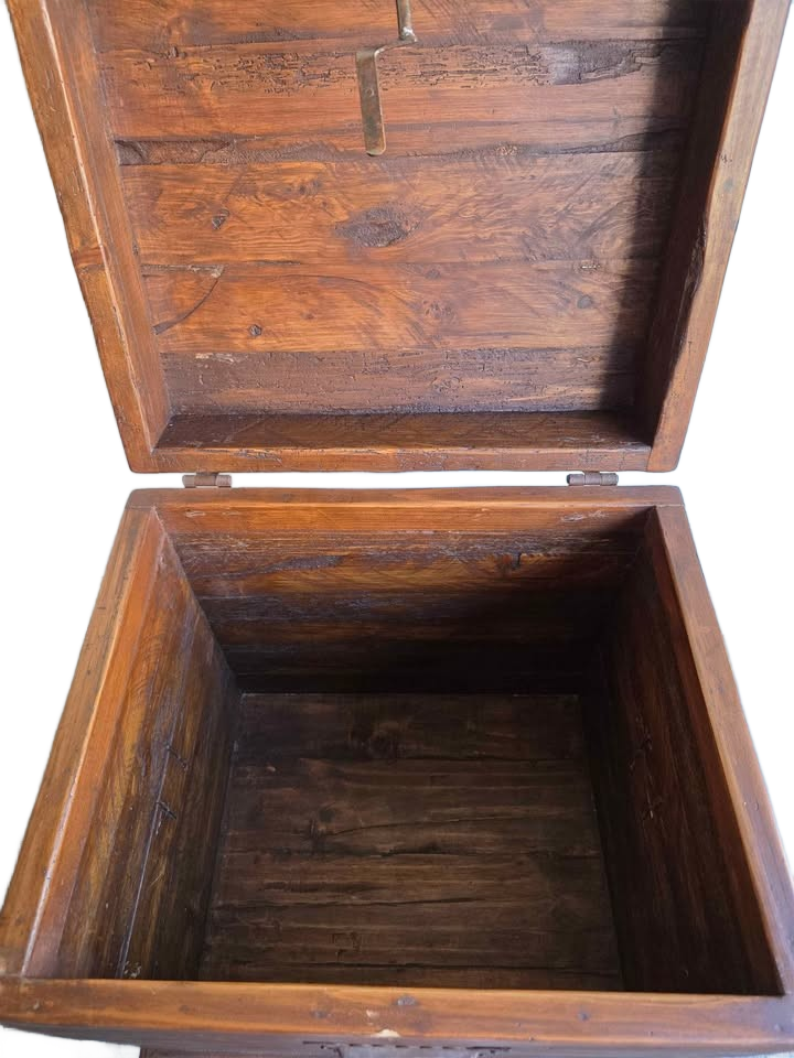 Wooden decorative chest