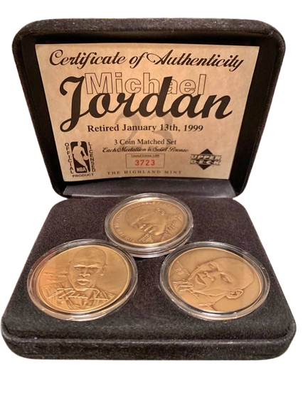 Michael Jordan’s collectible coins
