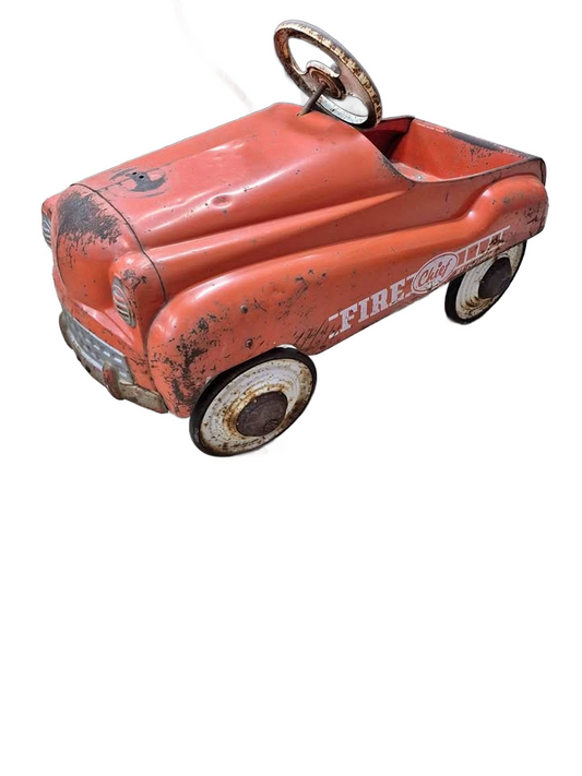 Fire chief pedal car
