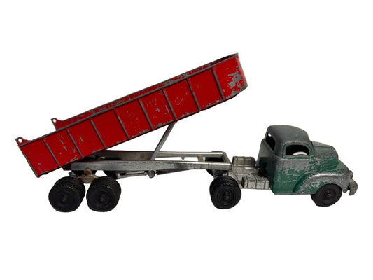 Vintage (1950’s) Hubley Kiddie Toy Semi Dump Truck, #508
