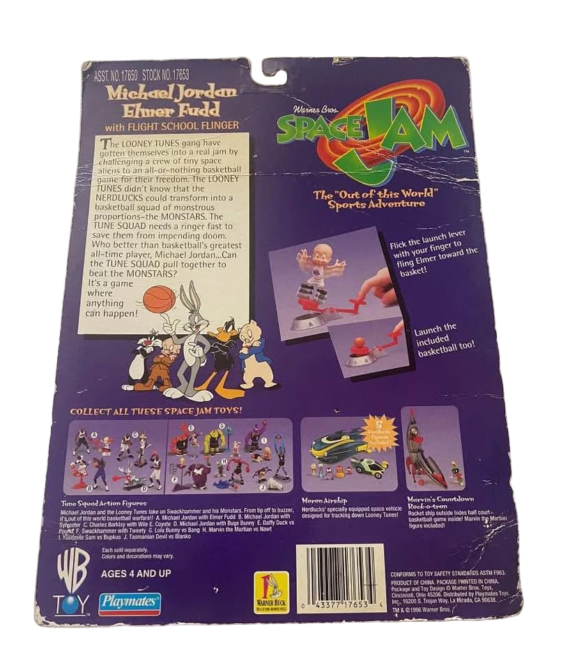 Space Jam Michael Jordan & Elmer Fudd Figures