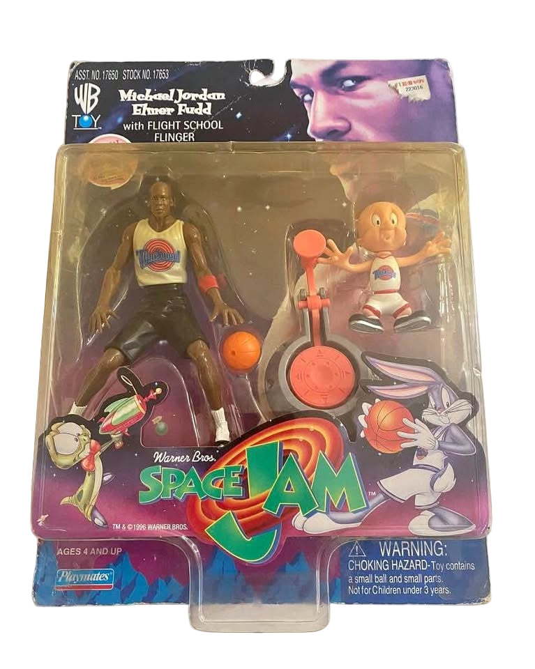Space Jam Michael Jordan & Elmer Fudd Figures