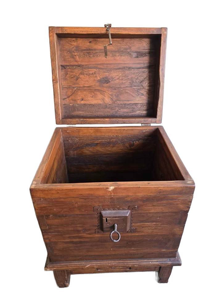 Wooden decorative chest