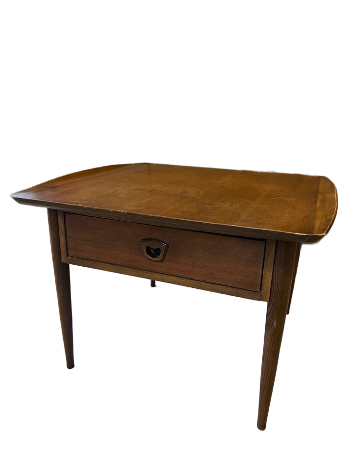 Mid-Century MCM Modern Surfboard Side Table