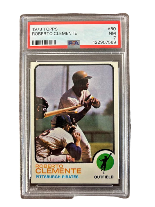 1973 TOPPS Roberto Clemente PSA 7
