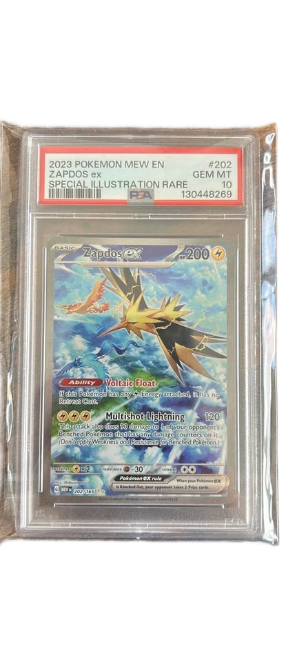 PSA 10 Zapdos SIR