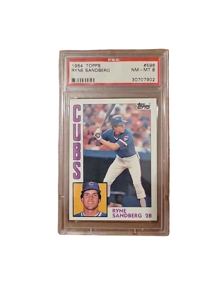Ryne Sandberg #596 1984 Topps EX MT PSA 8