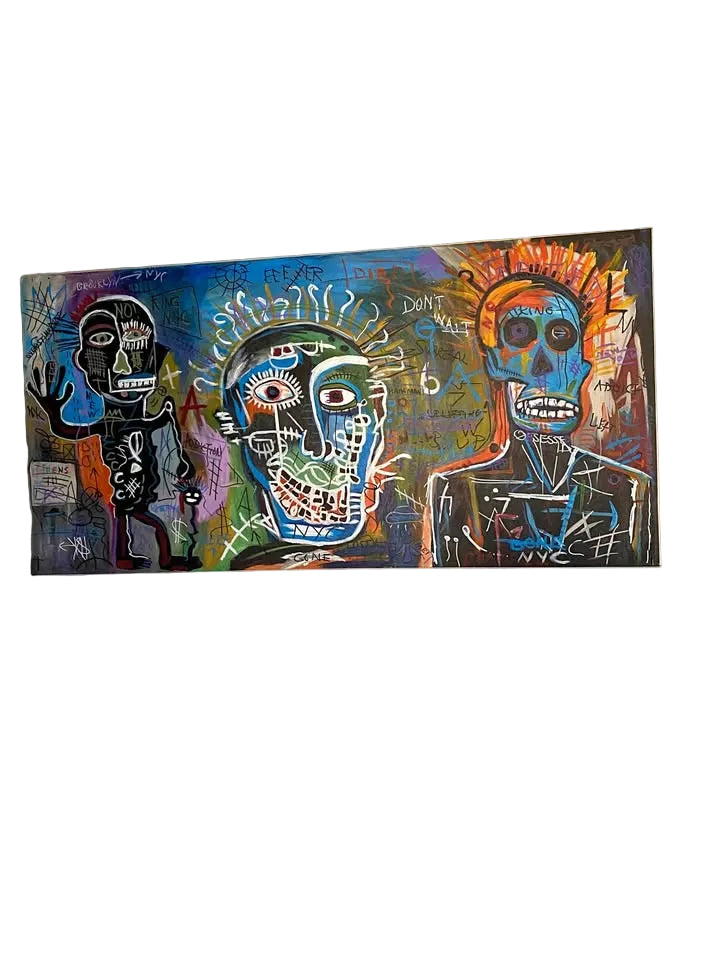 Abstract Street Art Painting 2’ x 4’