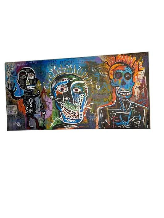 Abstract Street Art Painting 2’ x 4’