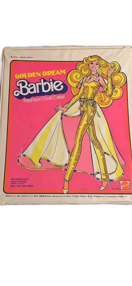 Vintage Barbie Doll Case 1980
