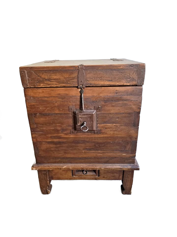 Wooden decorative chest