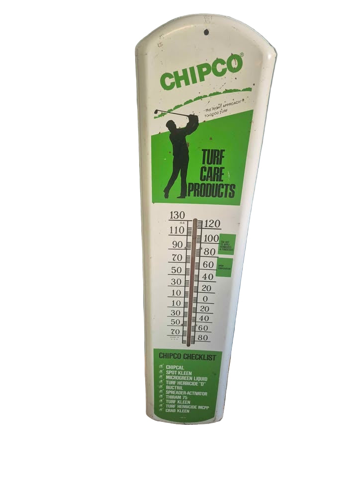 Rare vintage 1973 Golf related Advertising Thermometer.