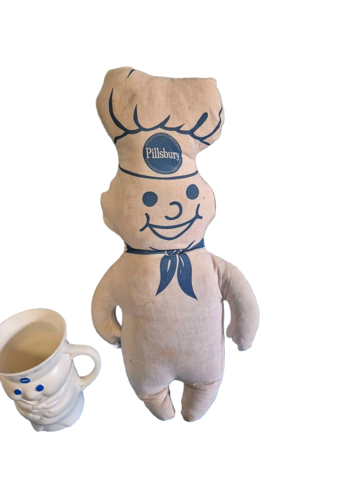 Vintage 1970s advertising collection Pillsbury Dough Boy