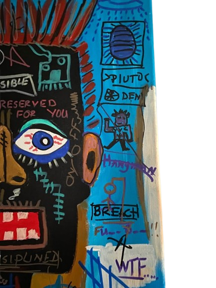 Abstract Street Art Painting 18x24