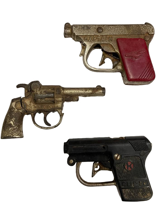 Antique toy cap guns vintage