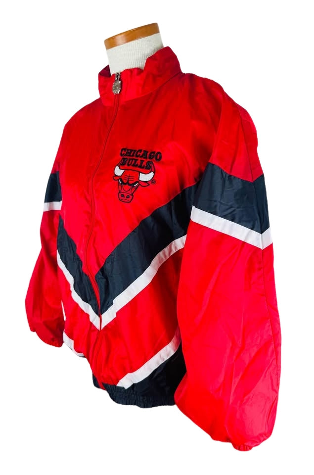 Vintage NBA Chicago Bulls Professional Sports Club Team Zip Jacket Boys Large 12/14
