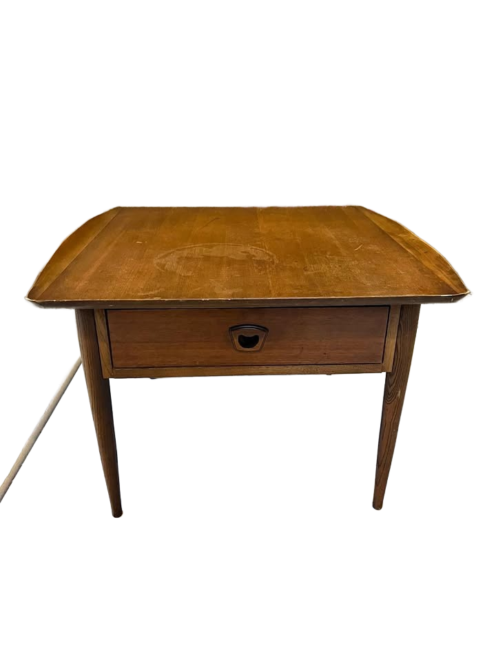 Mid-Century MCM Modern Surfboard Side Table