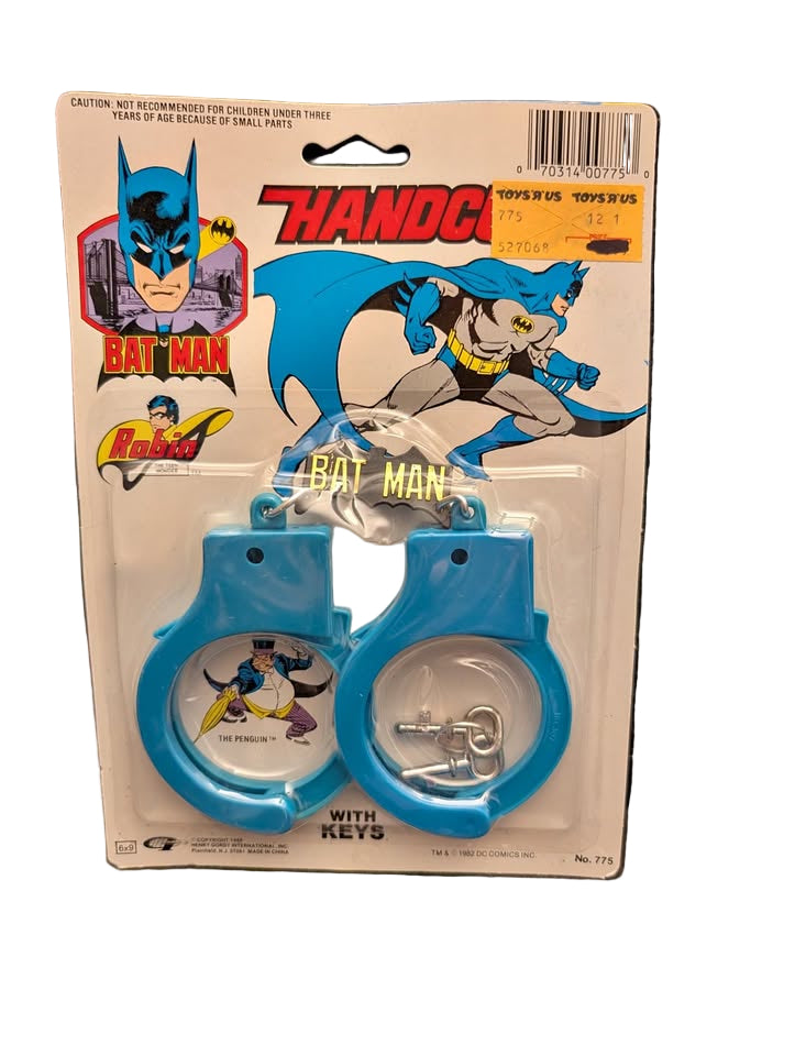 Batman Handcuffs 1982
