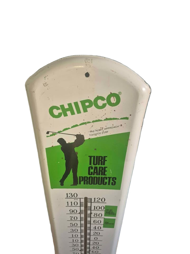 Rare vintage 1973 Golf related Advertising Thermometer.
