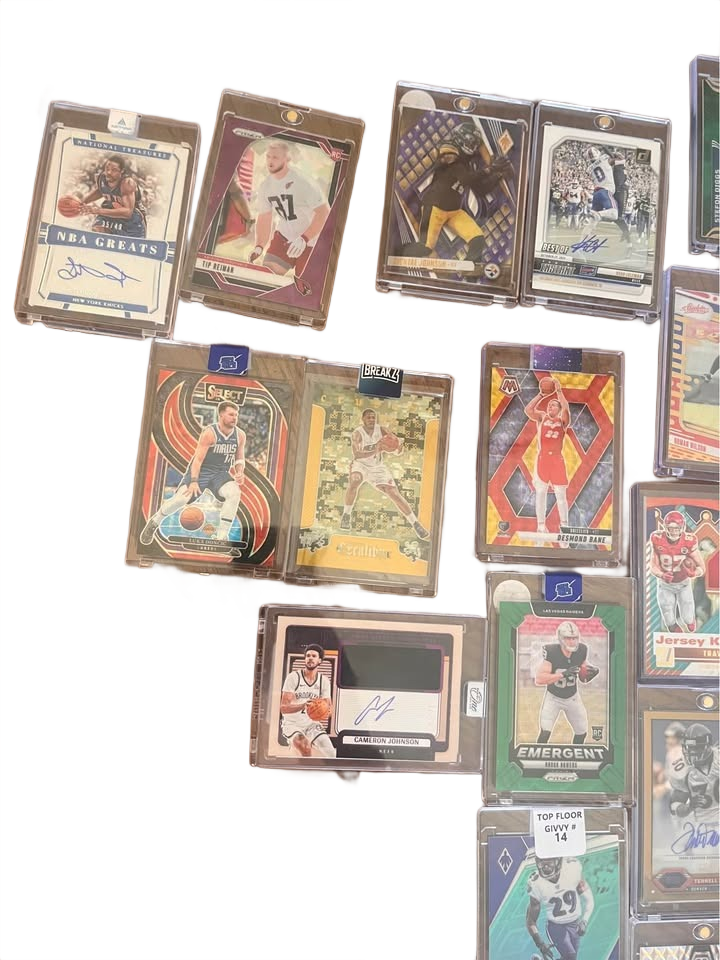 Card collection. Slabs/#’d cards/rookies/case hits