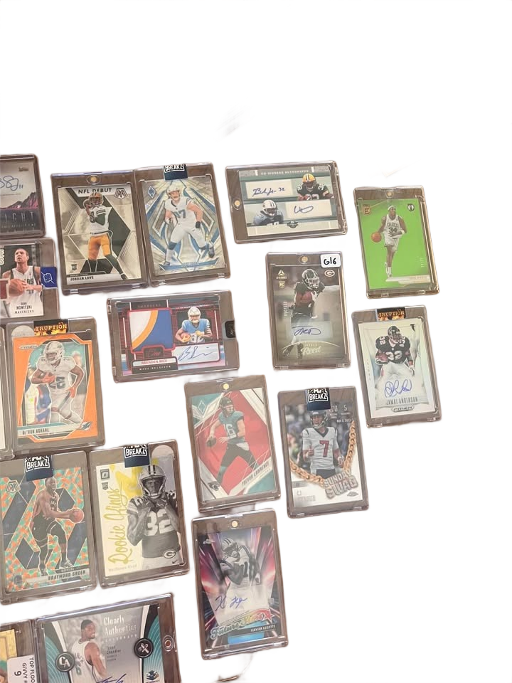 Card collection. Slabs/#’d cards/rookies/case hits