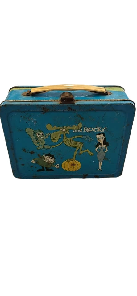 Very Rare 1962 Rocky & Bullwinkle Vintage lunchbox
