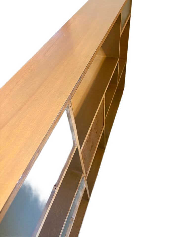 Vintage MCM floating cabinet