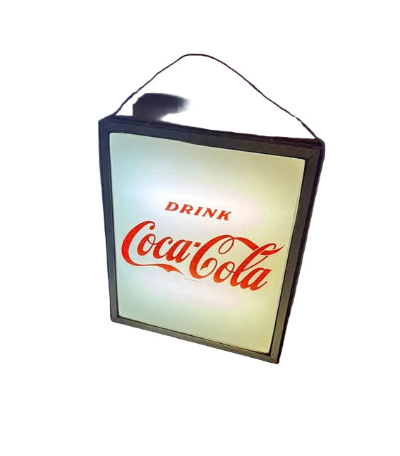 Vintage Coca Cola Light 19” x 16”