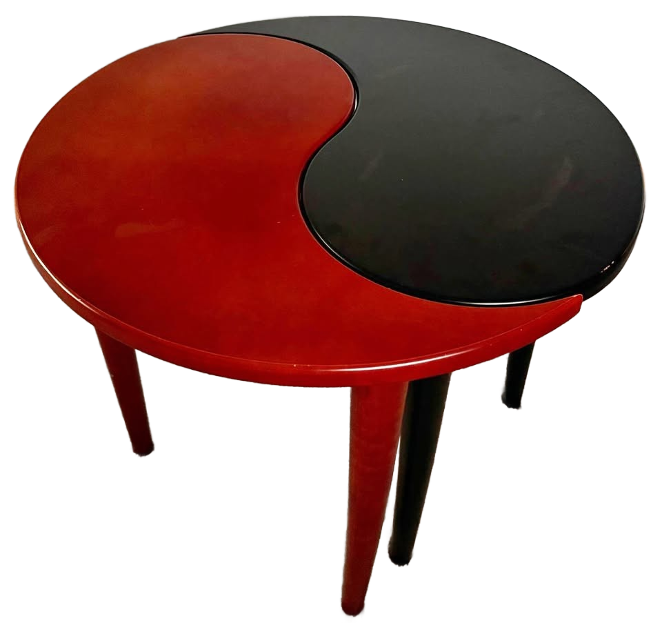 1950s HTF Modulus MidCentury Modern Yin Yang Table Set